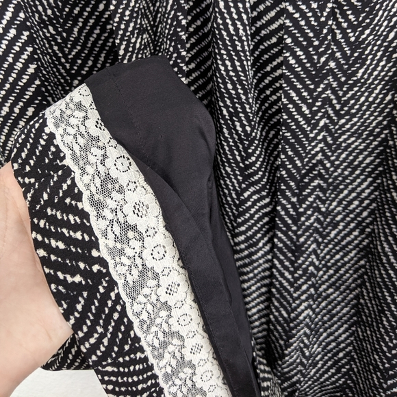 Kate Spade Black & White Front Tie Dress - Picture 9 of 11